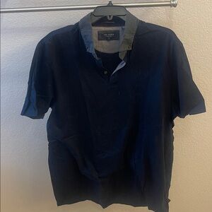 Ted Baker Black London Navy Polo